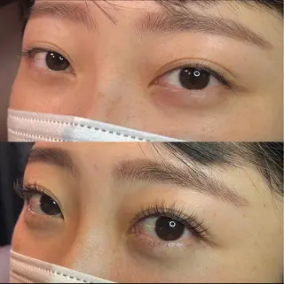 マツエク・マツパ mayu🎀 束感のマツエク・マツパデザイン