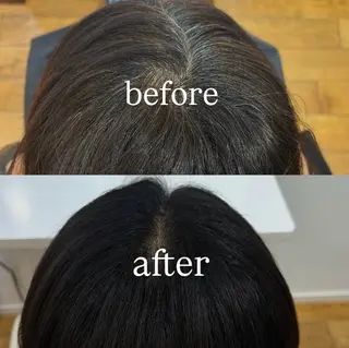 カラー 根本 琴子のヘアスタイル