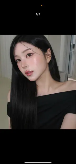 ロング カラー 中韓style 💄🤍愛子🇨🇳のヘアスタイル