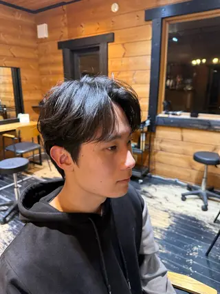 メンズ Nake所属・古賀 雄大のヘアスタイル