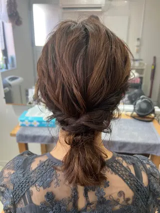 ミディアム 山室 敬義のヘアスタイル