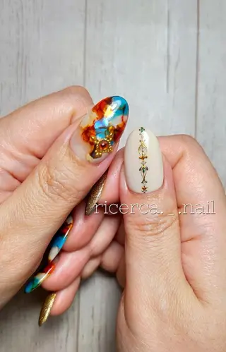 ネイル ricerca._. nail ちゃこのネイルデザイン