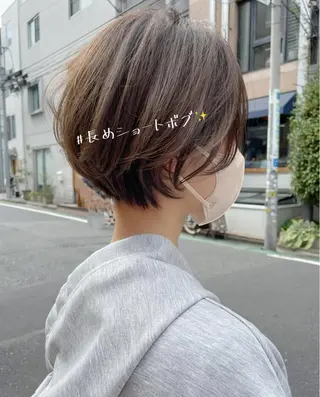 ショート SIGN店長中村 レイヤーカット募集のヘアスタイル