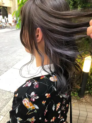 ロング カラー ボブ/髪質改善/ レイヤー/池澤慎人のヘアスタイル