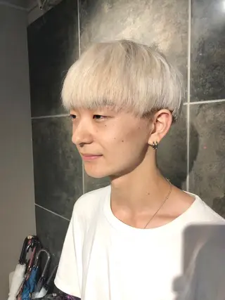 カラー ヘアアレンジ メンズ ainico+所属・メンズ特化✂️栗原 侑也のヘアスタイル