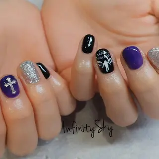 ネイル infinity skyのネイルデザイン