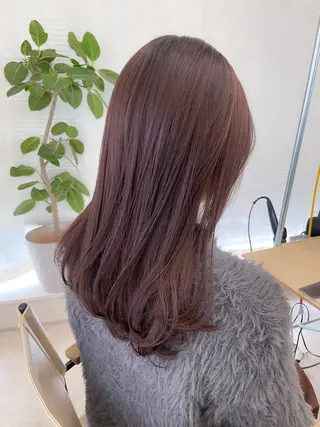 セミロング カラー Grand Link （グランリンク）のヘアスタイル
