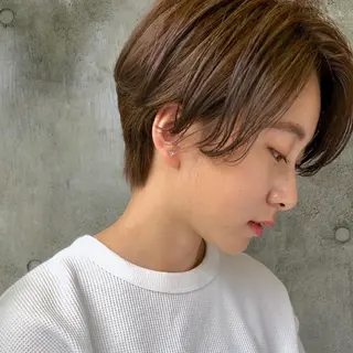 ショート カラー tane.所属・【ダメージレス施術】 【透明感】北村 拓也のヘアスタイル