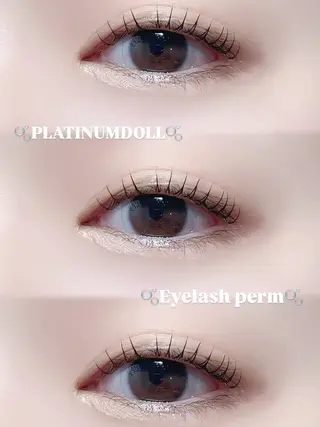 マツエク・マツパ 💎platinum dollまりん💎のマツエク・マツパデザイン