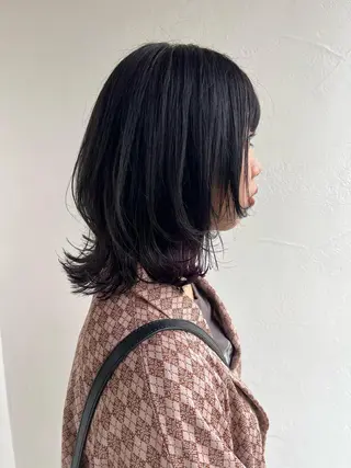 ミディアム Strawberry所属・原田 志保のヘアスタイル