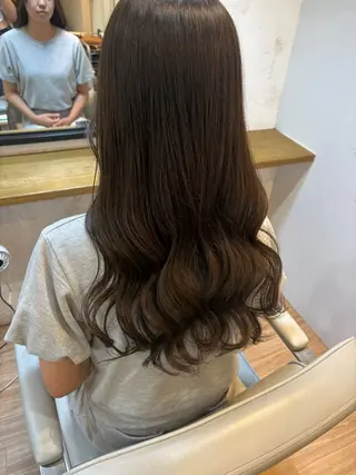 ロング IRICO たまプラーザ所属・韓国ヘアー🇰🇷 MIWAのヘアスタイル