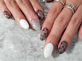 ロング ネイル Fa.Stella ファステラ のネイルデザイン