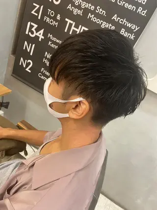 ショート メンズ Aujuaソムリエ 🎨‎♡HARUのヘアスタイル