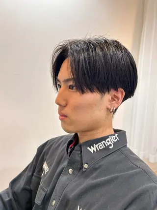 ショート メンズ Grandoll  Luxe所属・ボブ/ショート/小倉 ✂中尾吏穏のヘアスタイル