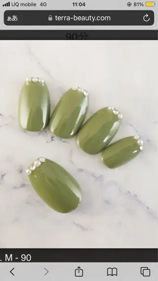 ネイル ネイル&アイラッシュTerra池袋店所属・高山 奈津実のネイルデザイン