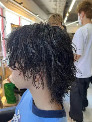 パーマ メンズ パーマ特化美容師 茂木広幸のヘアスタイル