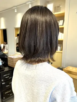 ミディアム 飯塚 瑶太のヘアスタイル