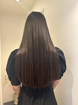 ロング 湯浅 美葉のヘアスタイル