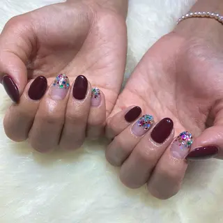 ネイル Amber21.所属・Nagahama Akariのネイルデザイン