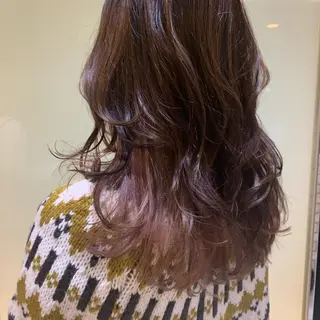 ロング カラー apish パーマ/夏琳🌻のヘアスタイル