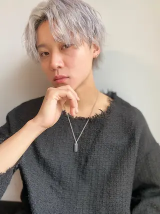 ミディアム カラー メンズ ☀️Luana☀️ 公式/大通のヘアスタイル