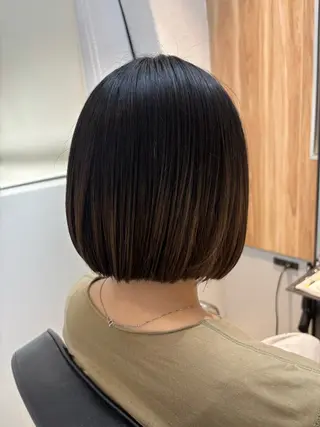 ショート ✨津田佐功/兵庫三宮 /カラー/縮毛矯正✨のヘアスタイル