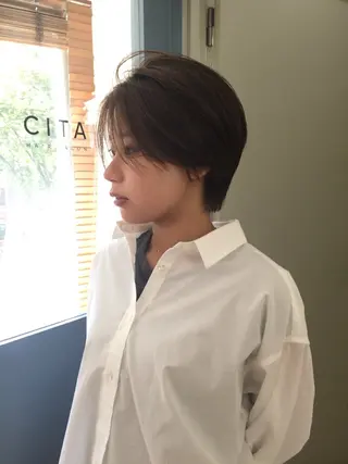 ショート cita所属・【CITA】 竹田 南生のヘアスタイル