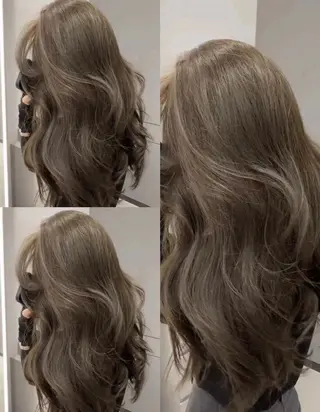 ロング カラー レイヤー/柔色 カラー/SAkiのヘアスタイル