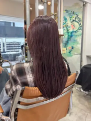 セミロング 髪質改善/ヘアケア coiiはしもとはなのヘアスタイル