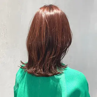 ミディアム カラー DX SHARE SALON所属・matka白髪ぼかし 大人ヘア/KEIKOのヘアスタイル