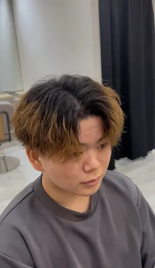 パーマ miyon京都烏丸所属・山本 竜輔のヘアスタイル