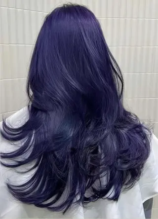 ロング 🎀韓国スリムタッキ 羽エクステ🎀kiiのヘアスタイル