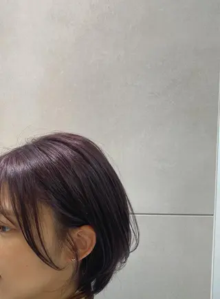 ショート カラー 透明感カラー 天羅のヘアスタイル