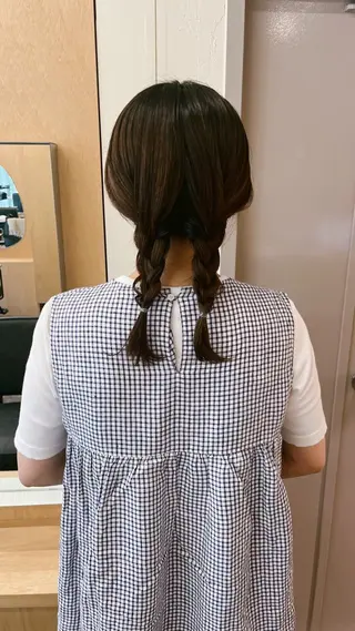 ミディアム カラー ヘアアレンジ 西山 紗耶香🪽 透明感カラー/ボブのヘアスタイル