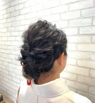 ヘアアレンジ 【髪質改善】 夏目結以のヘアスタイル
