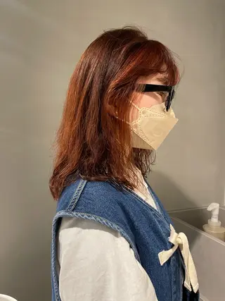 カラー 田代 さつきのヘアスタイル