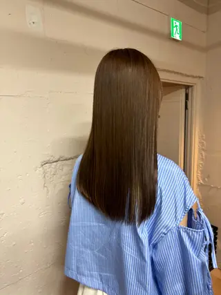 ロング カラー 🩵似合わせカット SEIRA🩵のヘアスタイル