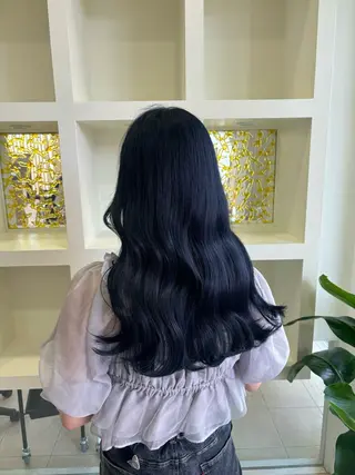 ロング alu所属・alu yuinaのヘアスタイル