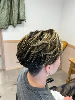 メンズ GO TODAY  SHAiRE SALON 名古屋店所属・艶カラー/髪質改善/ 西　大喜(ひろき)のヘアスタイル