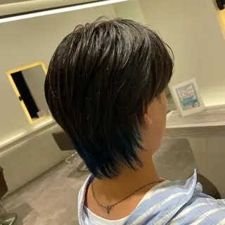 ショート カラー メンズ Reginavita栄所属・メンズ特化/ 本日空き○/岡本一真のヘアスタイル