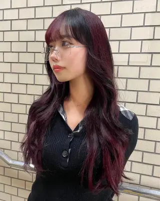 ロング カラー TETE所属・chloe 【クロエ】のヘアスタイル