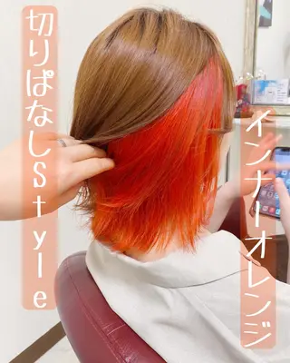 ミディアム カラー YURI ✨のヘアスタイル