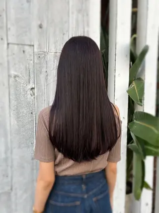 ロング カラー 梅原 姫🍬🐰のヘアスタイル