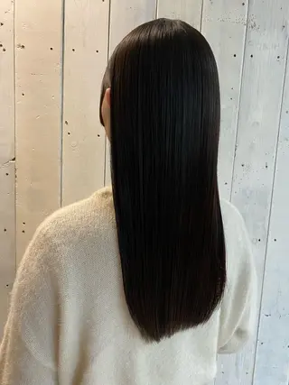 ロング hair make pur所属・ストレート🌹カラー お任せを🌈bucoのヘアスタイル