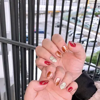 ネイル THECOLORS所属・近貞 莉奈のネイルデザイン