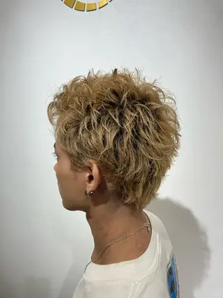 ショート メンズ 【ミニモ限定価格】 城下竜二のヘアスタイル