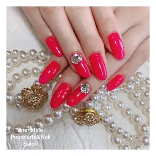 ミディアム ネイル 👑enen style👑のネイルデザイン