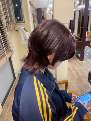 カラー envogue ゆりのヘアスタイル