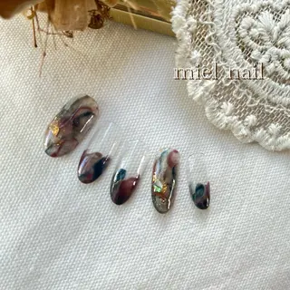 ネイル miel nailのネイルデザイン