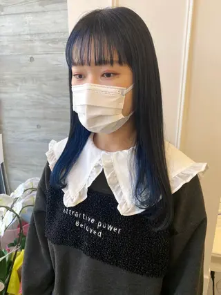 セミロング La fith hair lov.所属・Okamura Chisatoのヘアスタイル